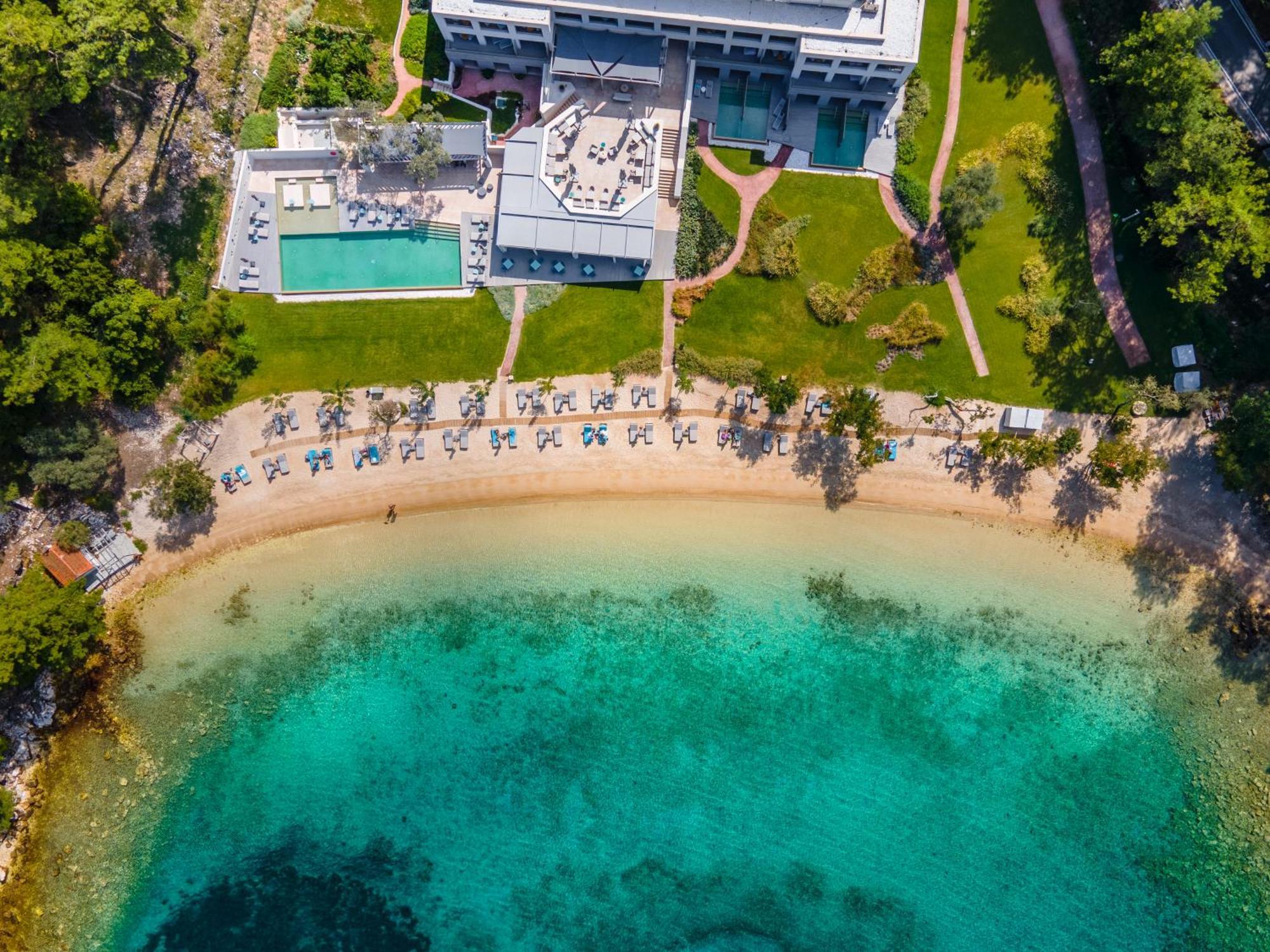 Vathi Cove Luxury Resort & Spa Chrysi Ammoudia Exterior foto